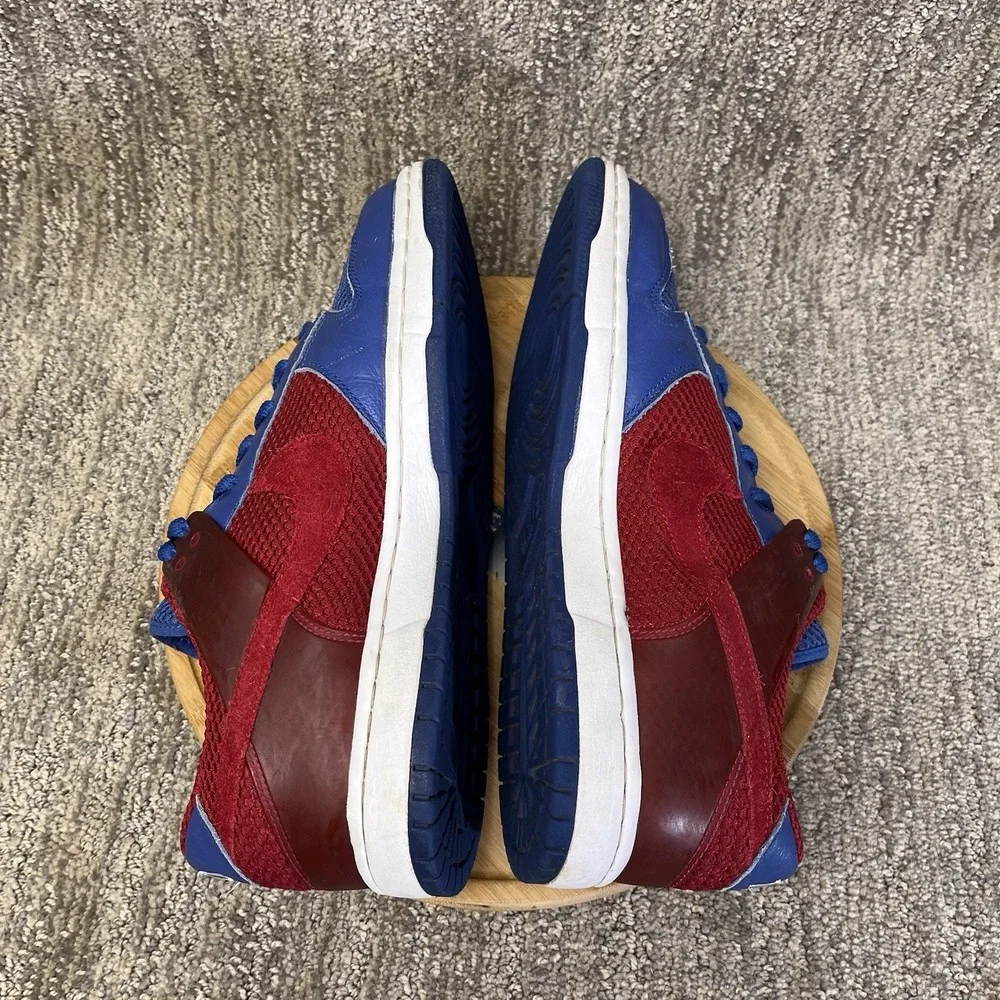 Nike Air Zoom Dunkesto Men's Size 10 Ronaldinho Barca Home 315207-661 Red Blue